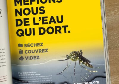 Annonce presse alerte moustique tigre, Languedoc Roussillon