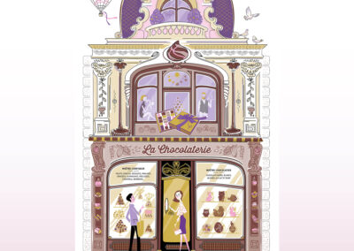 FACADE LA CHOCOLATERIE POUR VIVARAISE